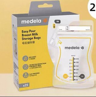 Medela Easy Pour Breast Milk Storage Bags x25