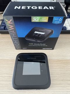 NETGEAR Nighthawk M6 5G Mobile Router | WiFi 6 (Original Box & Charger Included)