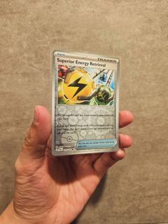 Pokemon TCG Superior Energy Retrieval 189/193 Pokemon Paldea Evolved UC Uncommon Reverse Holographic