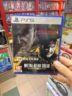PS5 & Switch : Metal Gear solid : Master collection vol.2 Asia edition ( English & Chinese language) hurry while stock last …👍👍👍👍👍
