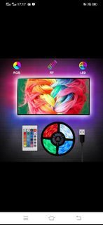 5050 USB Mood Light RGB Multi Color LED Strip Light TV Backlight TV Desktop PC Backlight Flexible Lights Lampu Decoration RGB DC5V With Remote Control 24 Keys Remote Control 2M ,3M, 4M,5M