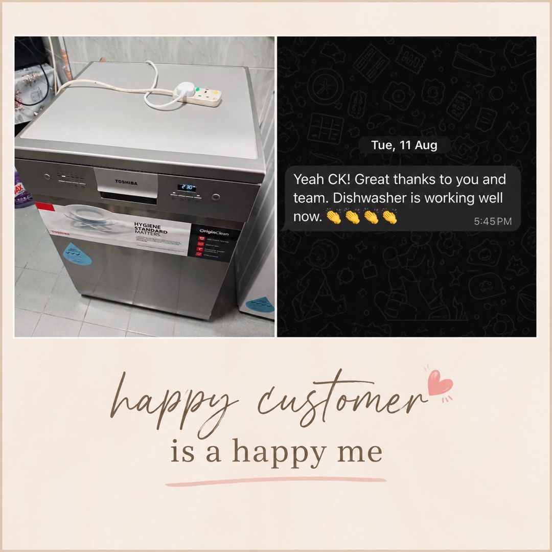 🥰 Thank you Aug’26 Customers! (Category: Announcements) located in Singapore. Submitted by dazzlemoments (Listing ID 1458112630, Image 4). Description: Thank you, August customers! 🥰🤎 Every purchase, kind review, referral and returning customer means so much to us. Thank you for trusting us with your home appliance needs and giving us the opportunity to serve you. Your support keeps us going, and we’re always happy to go that extra mile. ❤️ Ne