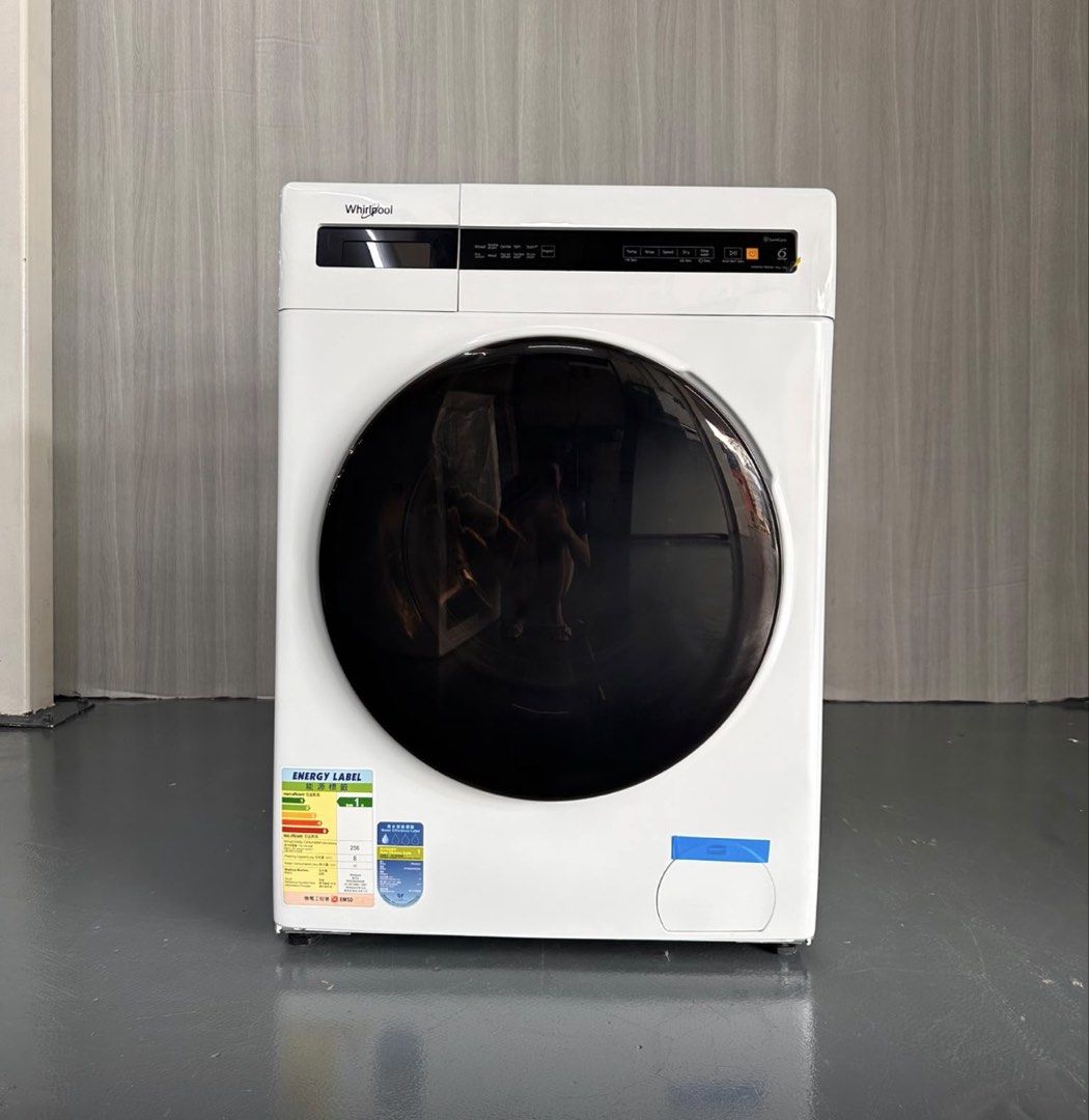 ♦️ WHIRLPOOL 8kg/5kg Washer Cum Dryer Model: WWEB8502GW | Display set (new not used) 2 in 1 white washing machine Direct Manufacturer warranty ☎️ CK 8083 3386 (Category: Washing Machines and Dryers) located in Singapore. Submitted by dazzlemoments (Listing ID 1458299191, Image 2). Description: ♦️ display set ♦️ WHIRLPOOL 8kg/5kg Washer Cum Dryer Model: WWEB8502GW $630 + Delivery Add $50 6 Months Warranty By Whirlpool ☎️ CK 8083 3386 .