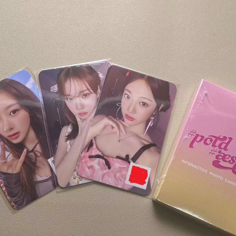 Aespa Potd Interactive Photocard Set 4pcs (Category: K-Wave Merchandise) located in Singapore. Submitted by opulence.global (Listing ID 1458216776, Image 5). Description: 4pcs Photocards per box.