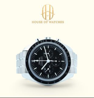 Almost New 2022 Omega Speedmaster Moonwatch Professional 42 Black Bracelet 310.30.42.50.01.002  Speedmaster Black