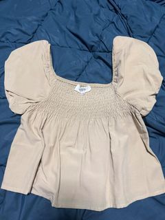 Anticlockwise babydoll top