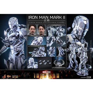 [Displayed] Hot Toys -MMS733- 1/6 Iron Man 2 Mark II 2.0