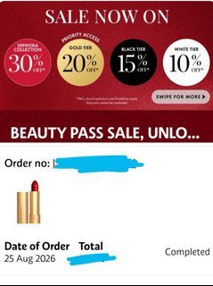 HYB: Sephora Sale GOLD Member 20%-50% OFF!