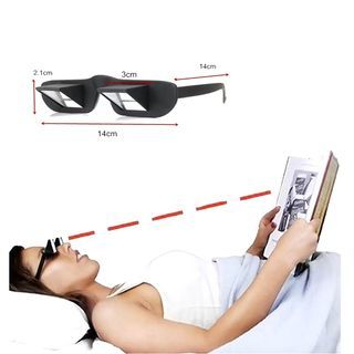 Lazy glasses with casing and cloth