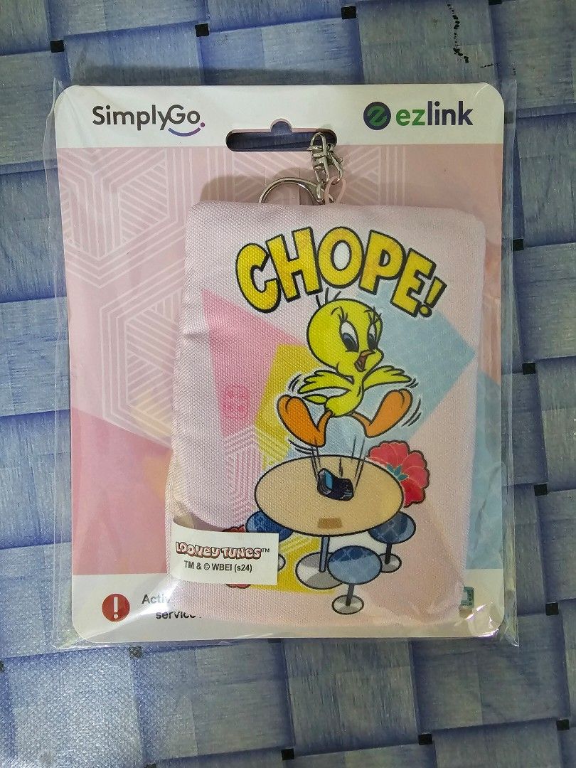 Looney Tunes x ezlink charm (Category: Travel Essentials & Accessories) located in Singapore. Submitted by doyeonslover__ (Listing ID 1458143762, Image 1). Description: BNIB Looney Tunes x ezlink charm, tweety bird chope design. Expiry in 2031, 5 years validity. DM me if interested. No trades, no negos pls. Meet-ups preferred, location can be discussed. RM+$3.