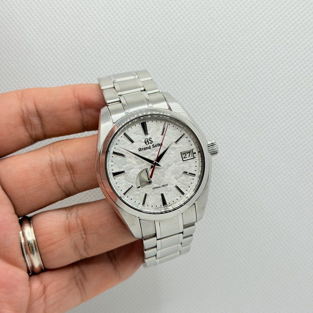 Pre Owned 11/2020 Grand Seiko Heritage Collection “Snowflake” SBGA431 GS (Category: Watches) located in Singapore. Submitted by worthytime (Listing ID 1458122258, Image 1). Description: 🫵Join our Tele-gram channel for latest updates: worthytime.biz/tele ➡️Grand Seiko Heritage Collection “Snowflake” SBGA431 ➡️November 2020 (1 Year In-House Warranty) ➡️Very Mint Condition (Unpolished) ➡️Full Complete Set 💡China Limited Edition 181 Pcs ✅Trade Up/D