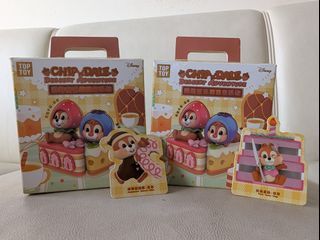 Disney Chip 'n Dale Dessert Adventure Blind Box Figures