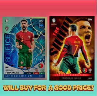 Euro 2024 Cards! Limited Edition Topps Euro 2024 card