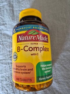 Nature Made Super B-Complex with V cTablets 460 Count