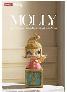 POP MART Molly Anniversary Statues Classical Retro 2 Series Figure