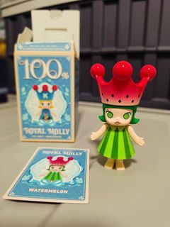 Pop Mart x Mega Royal Molly 100% Series 1 Blind Box Watermelon