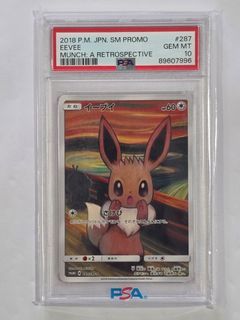 PSA 10 Eevee 287/SM-P Munch: A Retrospective card