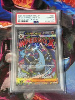 PSA 10 Mega Charizard X ex 223 MA 223/193 MA MEGA Dream ex card