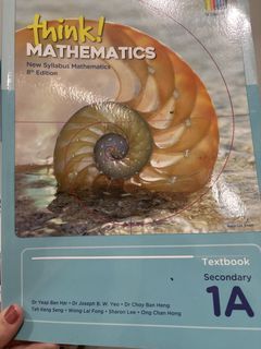 Think! Mathematics Secondary 1A Textbook 8th Edition