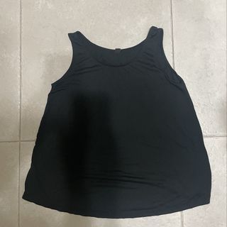 Uniqlo Black Yoga Exercise Top