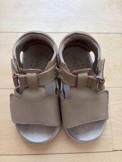 Pretty Brave Leather Sandals for First Walker