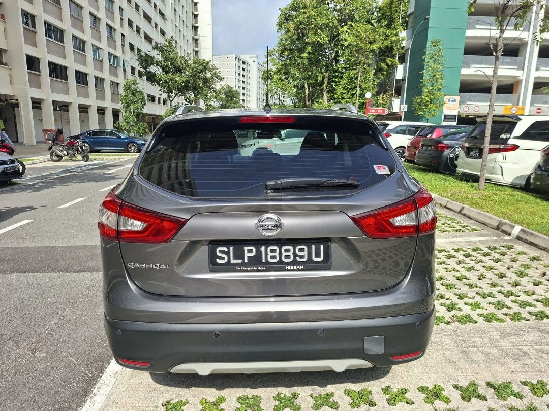 [RENT] NISSAN QASHQAI 2.0A WITH SUNROOF 2017 IN GREY (Category: Car Rental) located in Singapore. Submitted by preciseauto (Listing ID 1453200982, Image 3). Description: 🔥LIMITED TIME ONLY PROMO🔥 1️⃣ 14 DAYS FREE RENTAL 2️⃣ NO CONTRACT FOR PHV 🌟 PHV (GOJEK/GRAB) / DELIVERY / PERSONAL / COMPANY USAGE🌟 Grab Express | Grab Pet | Grab Mart | Grab Car/ Premium/ Plus | Grab Express | Grab Family/6XL | Grab Food DAILY: $90 WEEKEND: $330 WEEKLY: $455