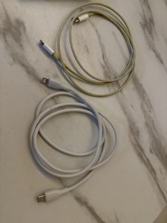 Apple lightning usbc cables