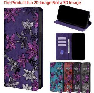 Flower Pattern pu Leather Phone Case for Samsung Galaxy A57 A37 A27 A17 A07 A56 A36 A26 A16 A06 Galaxy S26 Ultra S26 Plus Cover