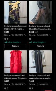 4-piece Grab bag bundle designer branded dresses (mix colours)