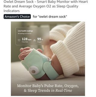 Owlet Dream Sock Smart Baby Monitor