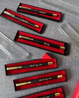 PEN ENGRAVED NAME PERSONALIZED GIFT GOLD ENGRAVING PEN STATIONARY FAREWELL COLLEAGUE MARKETING TOOLS WEDDING SOUVENIR GIFT DOOR OFFICE BRAND IDENTITY
