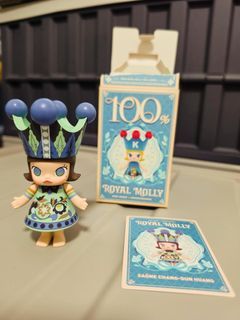 Pop Mart x Mega Royal Molly 100% Series 1 Blind Box Saône Chang-Dun Huang
