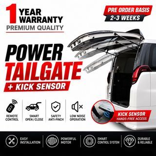 Pre order - Power TailGate with Kick Sensor 1 year warranty