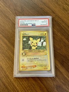 PSA 10 Pichu 172 card