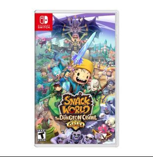 SNACK WORLD: THE DUNGEON CRAWL — GOLD Nintendo Switch