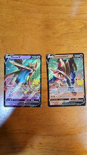 Zacian V, Zamazenta V 016/025, 018/025 Rare Celebrations card