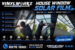 House window solar film
