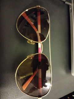 Kate Spade New York Aviator Sunglasses Gold Frame