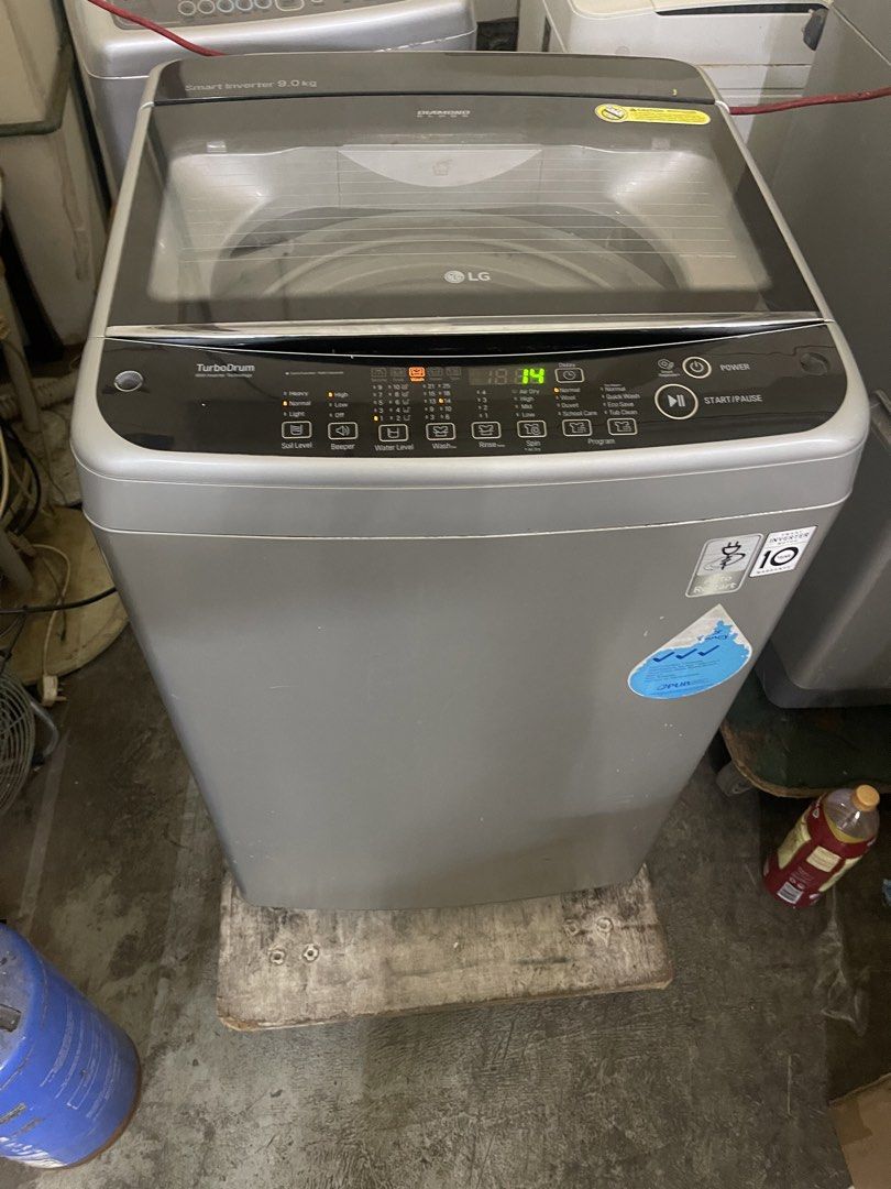 Lg 9kg washing machine / washer (Category: Washing Machines and Dryers) located in Singapore. Submitted by yub2015 (Listing ID 1458767431, Image 1). Description: $160 free delivery , 2 months warranty and free disposal .