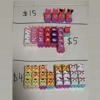 Sanrio clickeez hello kitty kuromi melody cinnamoroll pompompurin keropi