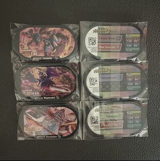 WTS 3 for $15 Pokemon Mezastar Galaxy 2 - Lucario, duraludon and Naganadel