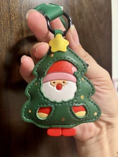 🎄 Christmas Santa Tree Keychain | Cute Festive Bag Charm | Gift 🎁