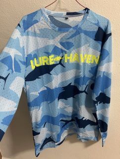 Lure Haven Quick Dry Long Sleeve Shirt (Fishing bone baitcast ocea rod reel shimano daiwa ima jig Rapala)