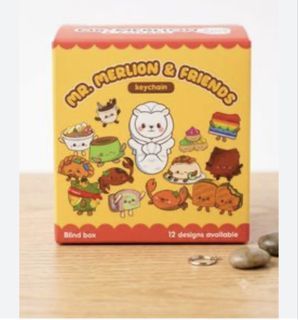 NEW Mr. Merlion & Friends Keychain Blind Box - Kopi Oh, Cat Mountain King & Mr. Merlion