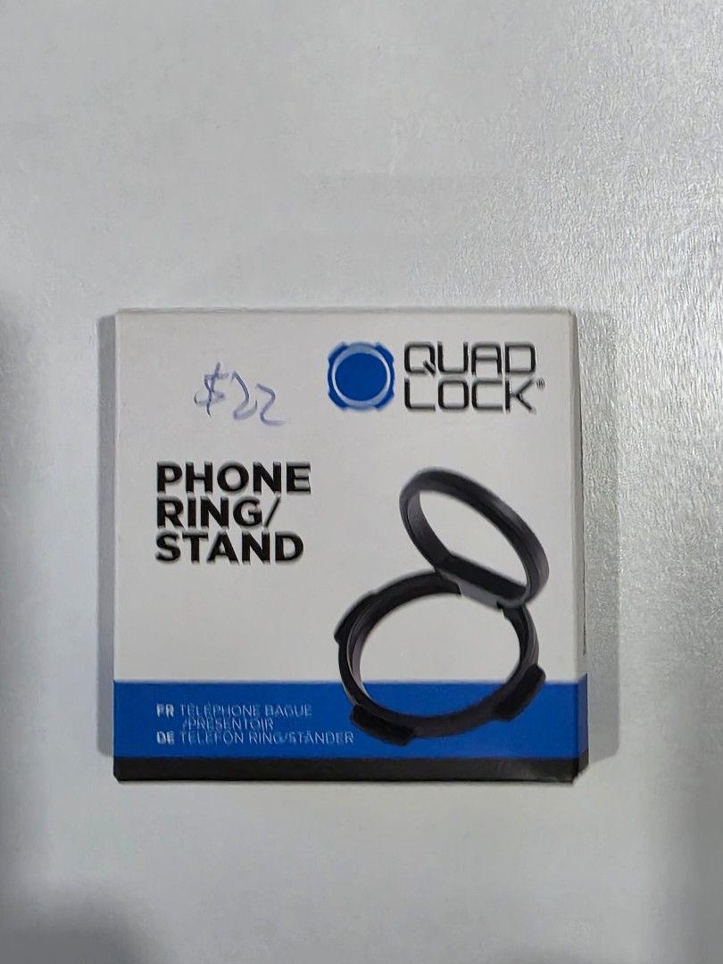 QUADLOCK PHONE RING/STAND (Category: Mounts & Holders) located in Singapore. Submitted by hadytoshi07 (Listing ID 1453924434, Image 2). Description: .