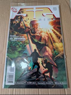 DC Comics 52  week nine  #9. NM. 2nd cameo appearance of Batwoman, Kate Kane
1st cameo team appearance of Everyman Project members: Eliza Harmon, Erik Storn, Gerome McKenna, Hannibal Bates, Jacob Colby