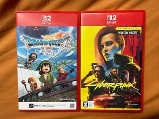 Dragon Quest VII Reimagined & Cyberpunk 2077 Nintendo Switch Games