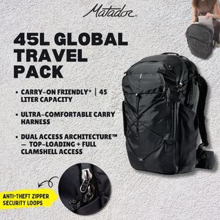 Matador 45L Global Travel Pack (Black)