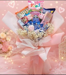 FREE DELIVERY Snacks flower bouquet 零食花