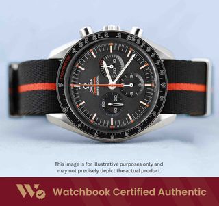 Preloved Omega Speedmaster Speedy Tuesday 2 Ultraman Nato Strap 311.12.42.30.01.001 Black Dial A7707 Sep 2018